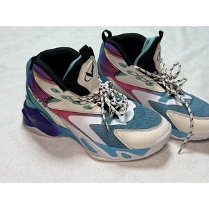 Vitike Boys High Top Basketball Active Non-Slip Shoes US 4 37 EUR 36 CN 36 Retro